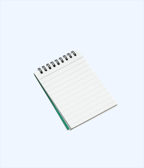 Minimal desk notebook