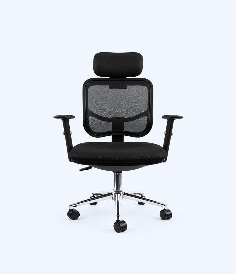 Mesh Office Chair With Headrest